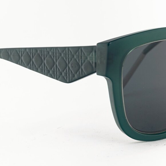 Christian Dior VeryDior1N Green Opal Cannage-Embossed Butterfly Sunglasses - Picture 6 of 10
